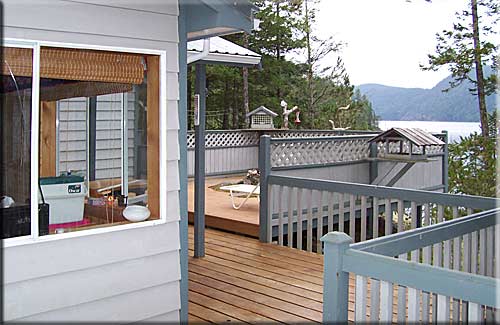 Powell Lake Getaway, Powell River lodging, British Columbia, Canada
